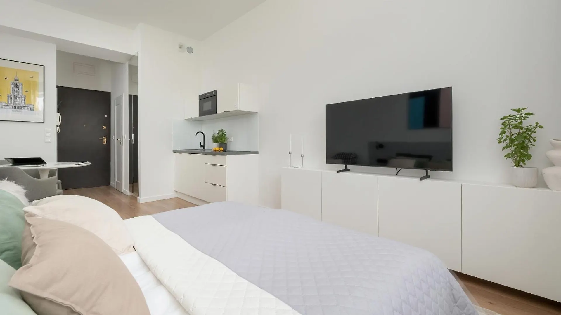 Gagarina Warszawa Przytulne Studio By Noclegi Renters Apartmán