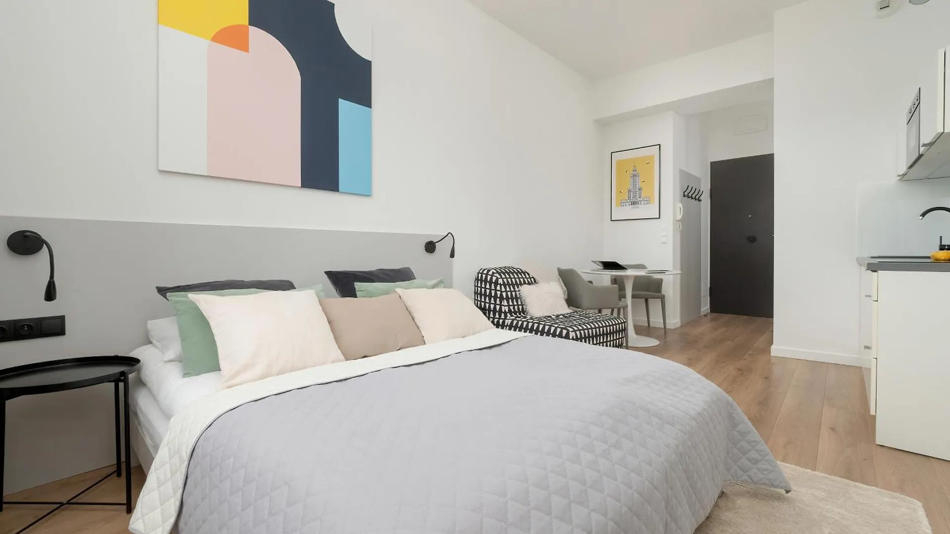 Apartmán Gagarina Warszawa Przytulne Studio By Noclegi Renters